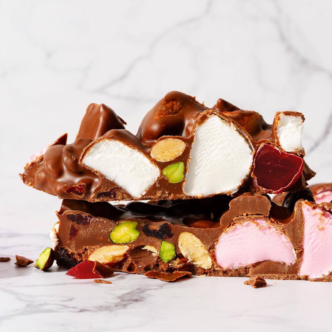 Noshu | Recipe - low sugar rocky road